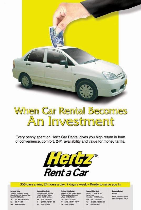 When car rental becomes an investment